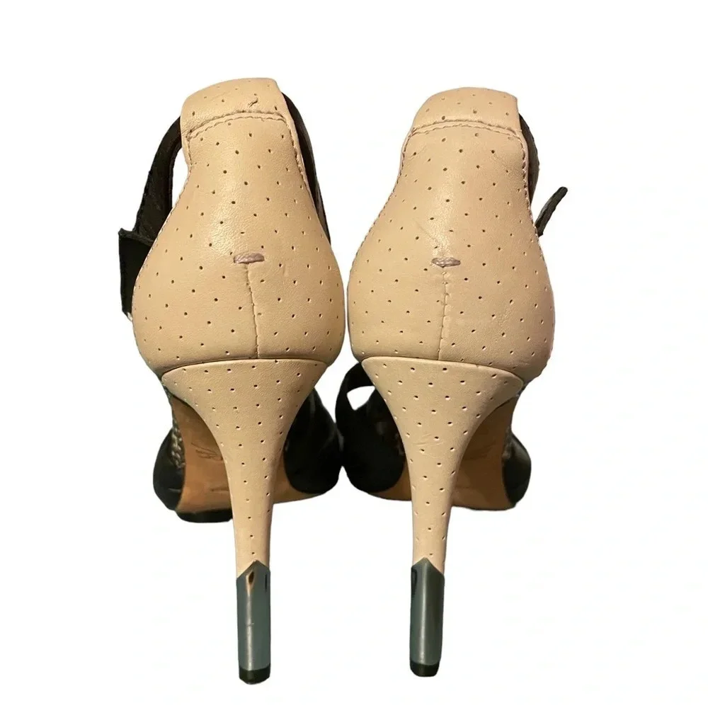 RACHEL ROY LEATHER PLATFORM HEELS
